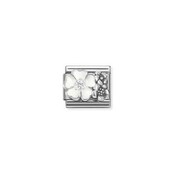 Nomination Link - 330325-01 - Classic CL SYMBOLS - White Flower with Flowers Nomination Link - 330325-01 - Classic CL SYMBOLS - White Flower with Flowers