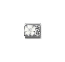 Nomination Link - 330325-01 - Classic CL SYMBOLS - White Flower with Flowers