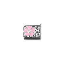 Nomination Link - 330325-02 - Classic CL SYMBOLS - Rose Flower with Flowers