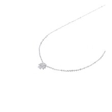 Clover Ketting N9330-1 Zilverkleurig