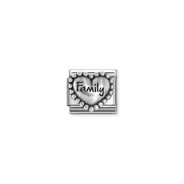 NOMINATION COMPOSABLE CLASSIC SYMBOL HEART DOT FAMILY 330101/84