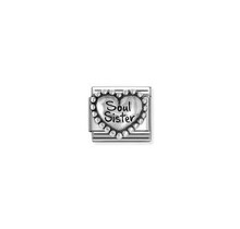 NOMINATION COMPOSABLE CLASSIC SYMBOL HEART DOT SOUL SISTER 330101/82