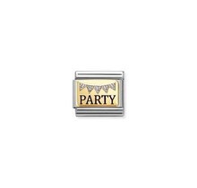 Nomination Link - 030289-09 - Classic PLATES - Party Glitter