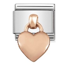 Nomination Link Rosékleurig - 431800-01 - Classic CHARMS - Heart