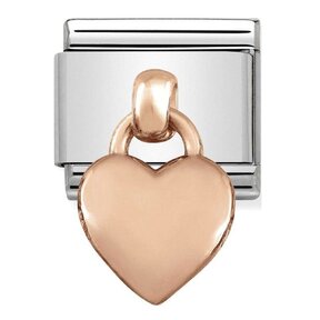 Nomination Link Rosékleurig - 431800-01 - Classic CHARMS - Heart