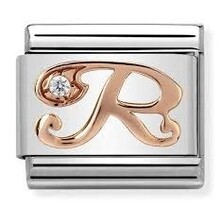 Nomination Link Rosékleurig - 430310-18 - Classic LETTERS - R