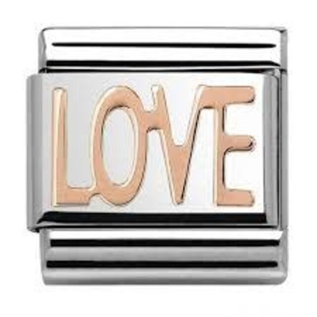 Nomination Link Rosékleurig - 430107-01- Classic WRITINGS - Love