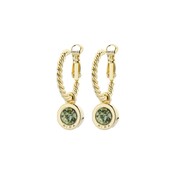 Goudkleurige Simply Chic Citrine Creolen  83068