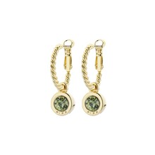 Goudkleurige Simply Chic Citrine Creolen  83068