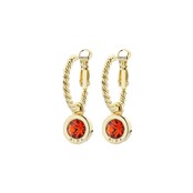 Goudkleurige Simply Chic Hyacinth Creolen  83068 Goudkleurige Simply Chic Hyacinth Creolen  83068