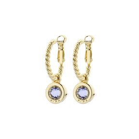 Goudkleurige Simply Chic Lavender Creolen  83068