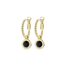 Goudkleurige Simply Chic Jet Creolen  83068