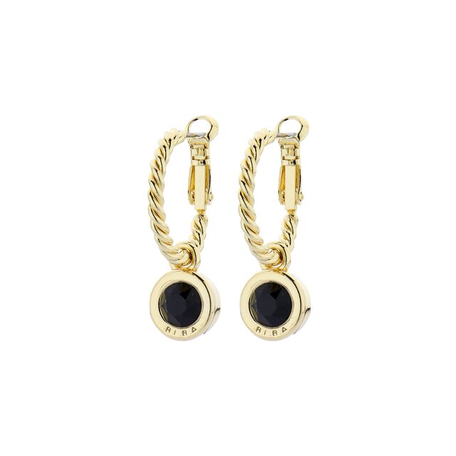 Goudkleurige Simply Chic Jet Creolen  83068 Goudkleurige Simply Chic Jet Creolen  83068