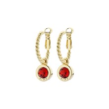 Goudkleurige Simply Chic Lt. Siam Creolen  83068