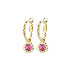 Goudkleurige Simply Chic Rose Creolen  83068