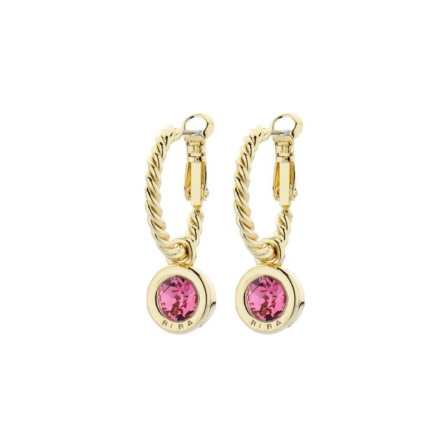 Goudkleurige Simply Chic Rose Creolen  83068 Goudkleurige Simply Chic Rose Creolen  83068