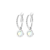 Zilverkleurige Simply Chic Creolen AB 83069