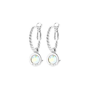 Zilverkleurige Simply Chic Creolen AB 83069