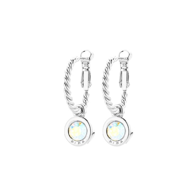 Zilverkleurige Simply Chic Creolen AB 83069