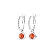 Zilverkleurige Simply Chic Creolen Hyacinth 83069 Zilverkleurige Simply Chic Creolen Hyacinth 83069