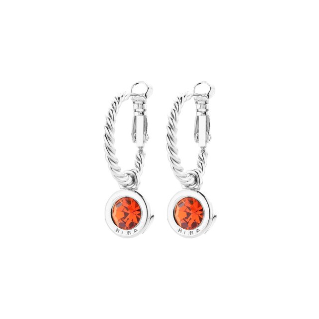 Zilverkleurige Simply Chic Creolen Hyacinth 83069 Zilverkleurige Simply Chic Creolen Hyacinth 83069