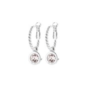 Zilverkleurige Simply Chic Creolen Silk 83069 Zilverkleurige Simply Chic Creolen Silk 83069