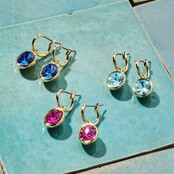 City Fashion Hoops Black Diamond 82925