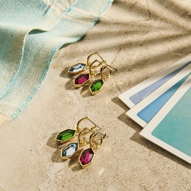 FOREVER CLASSIC OORBELLEN LT.PEACH 83521