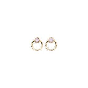 Basis Oorbellen Rose Water Opal 82340