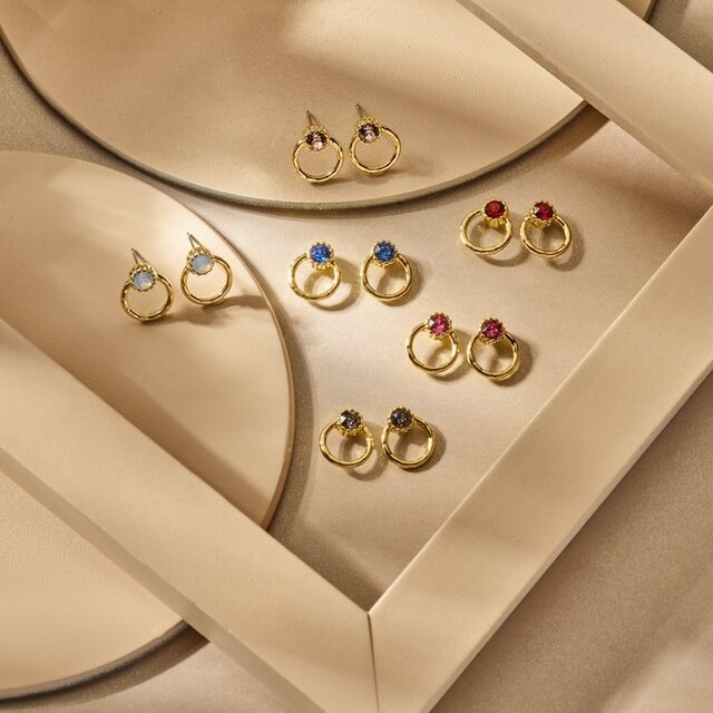 Basis Oorbellen Silk 82340