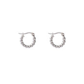 Go Dutch Label Twisted Initial Oorbellen E2905-1