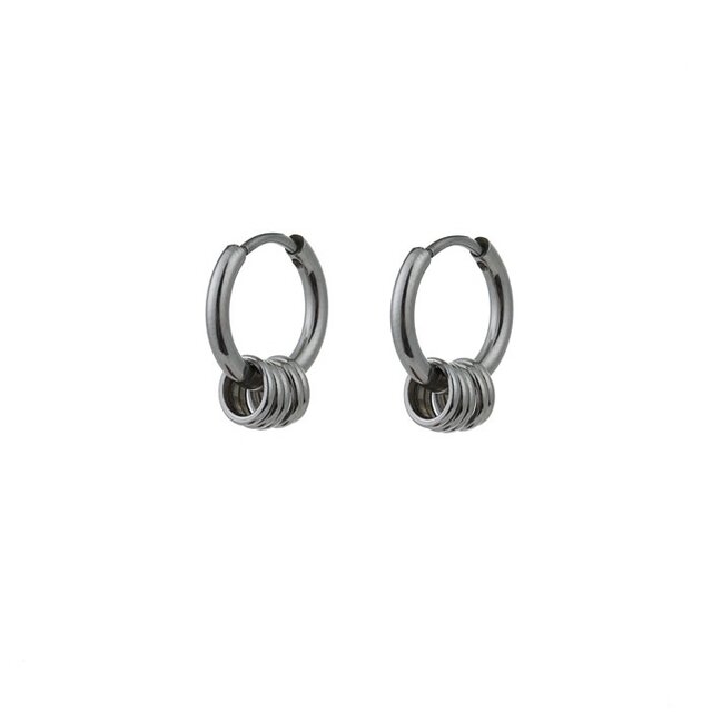 Go Dutch Label 4Rings Hoop Oorbellen E0884-1 Go Dutch Label 4Rings Hoop Oorbellen E0884-1
