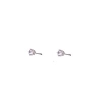 Round Crystal 4mm Oorbellen  E8205-4-1