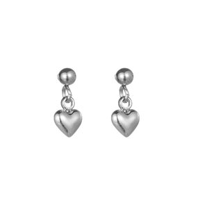 Little Heart Oorbellen Zilver E1296-1