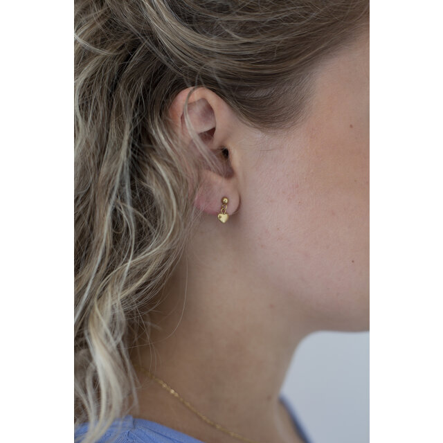 Go Dutch Label Little Heart Oorbellen E1296-2