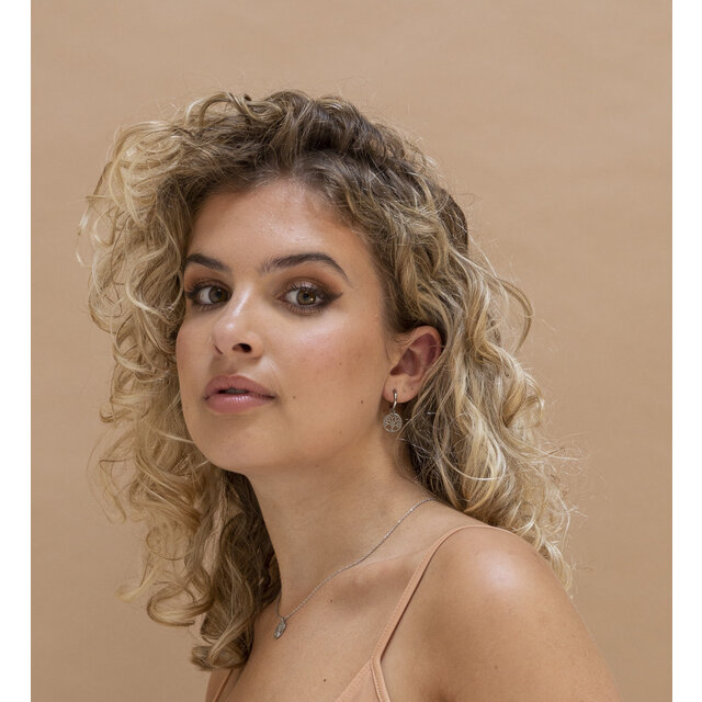 Go Dutch Label Tree Of Life Hoop Oorbellen E1416-1