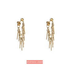 Under Ear Garland Oorbellen Goud E4464-2