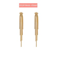 Star Waterfall  Oorbellen Goud E2728-2