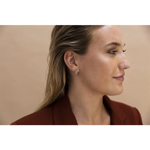 Go Dutch Label Balls Hoop Oorbellen E1278-1