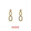 Day & Eve by Go Dutch Label Double Drop Earring Goud E3765-2