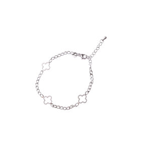 Big Clover Armband Zilver B4747-1
