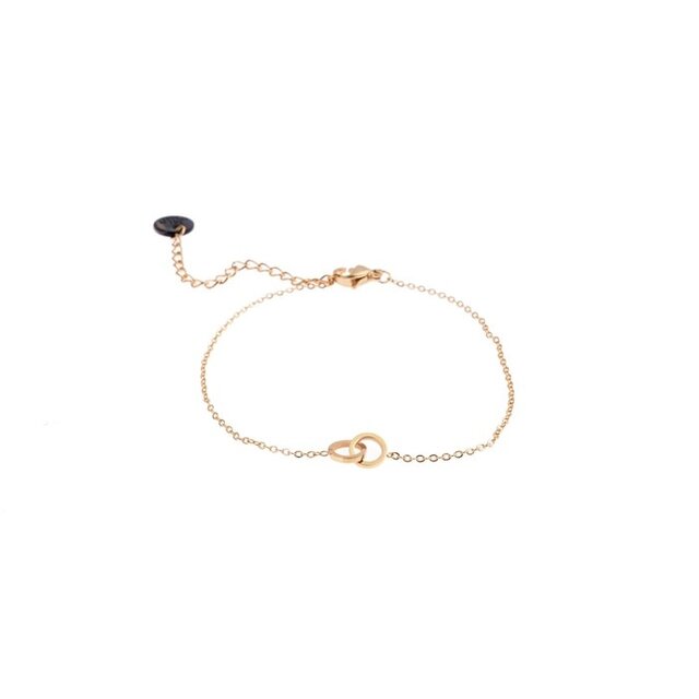 Go Dutch Label Armband Double Circle B8813-2