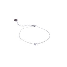 Full Heart Armband Zilver B8814-1