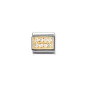 Nomination Link - 030314-01 - Classic PAVE - White CZ Nomination Link - 030314-01 - Classic PAVE - White CZ