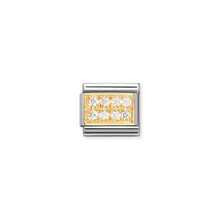Nomination Link - 030314-01 - Classic PAVE - White CZ