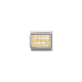 Nomination Link - 030314-01 - Classic PAVE - White CZ