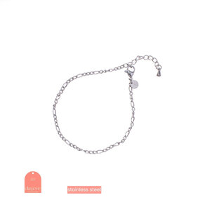 Small link Armband Zilver B3951-1