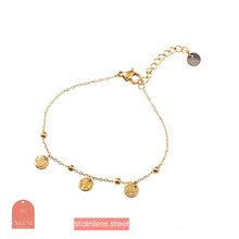 Balls + Petals Armband Goud B3201-2