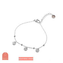 Balls + Petals Armband Zilver B3201-1