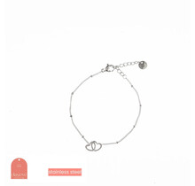 Go Dutch Label Double Heart Armband B1327-1